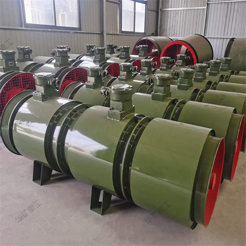 華礦集團熱銷產品礦用除塵風機發(fā)往遼寧